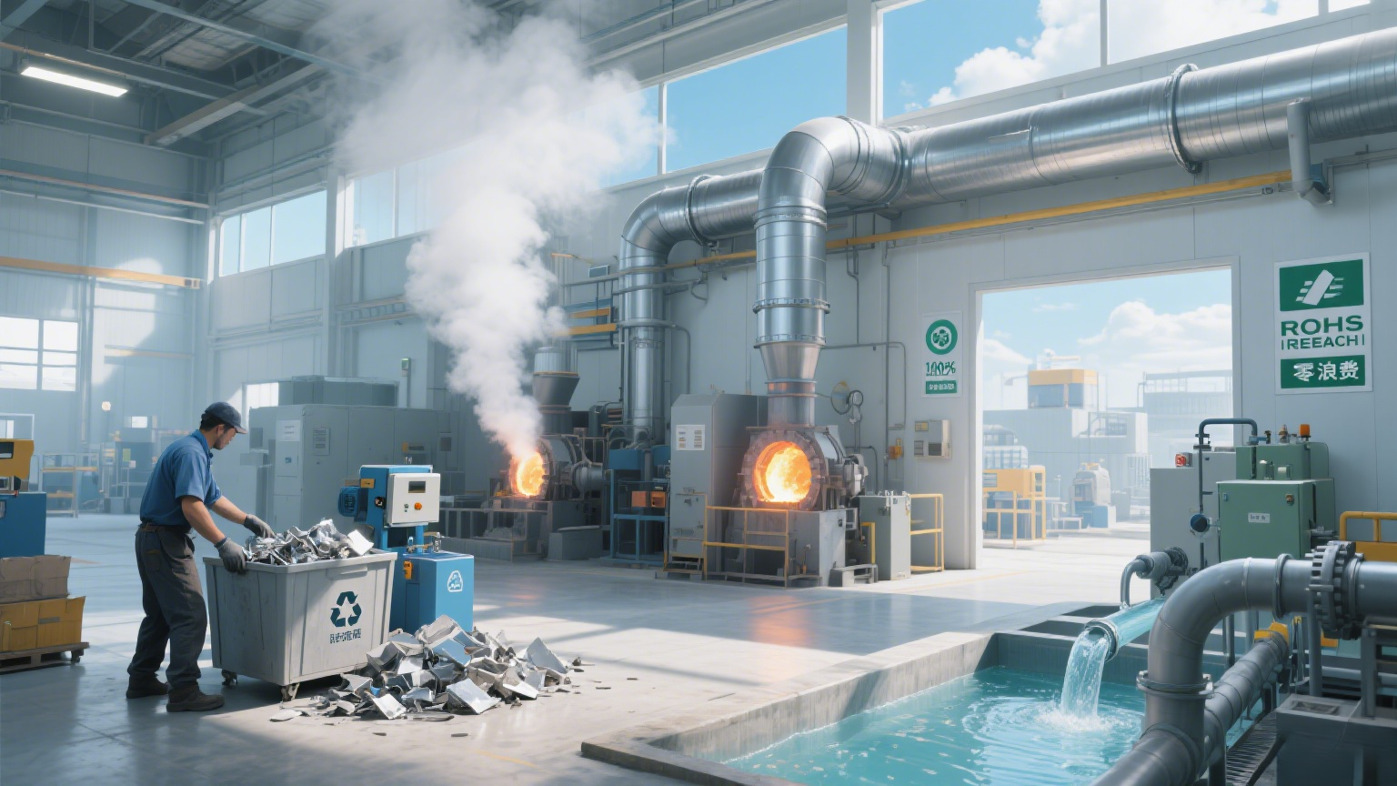Green and environmentally friendly manufacturing